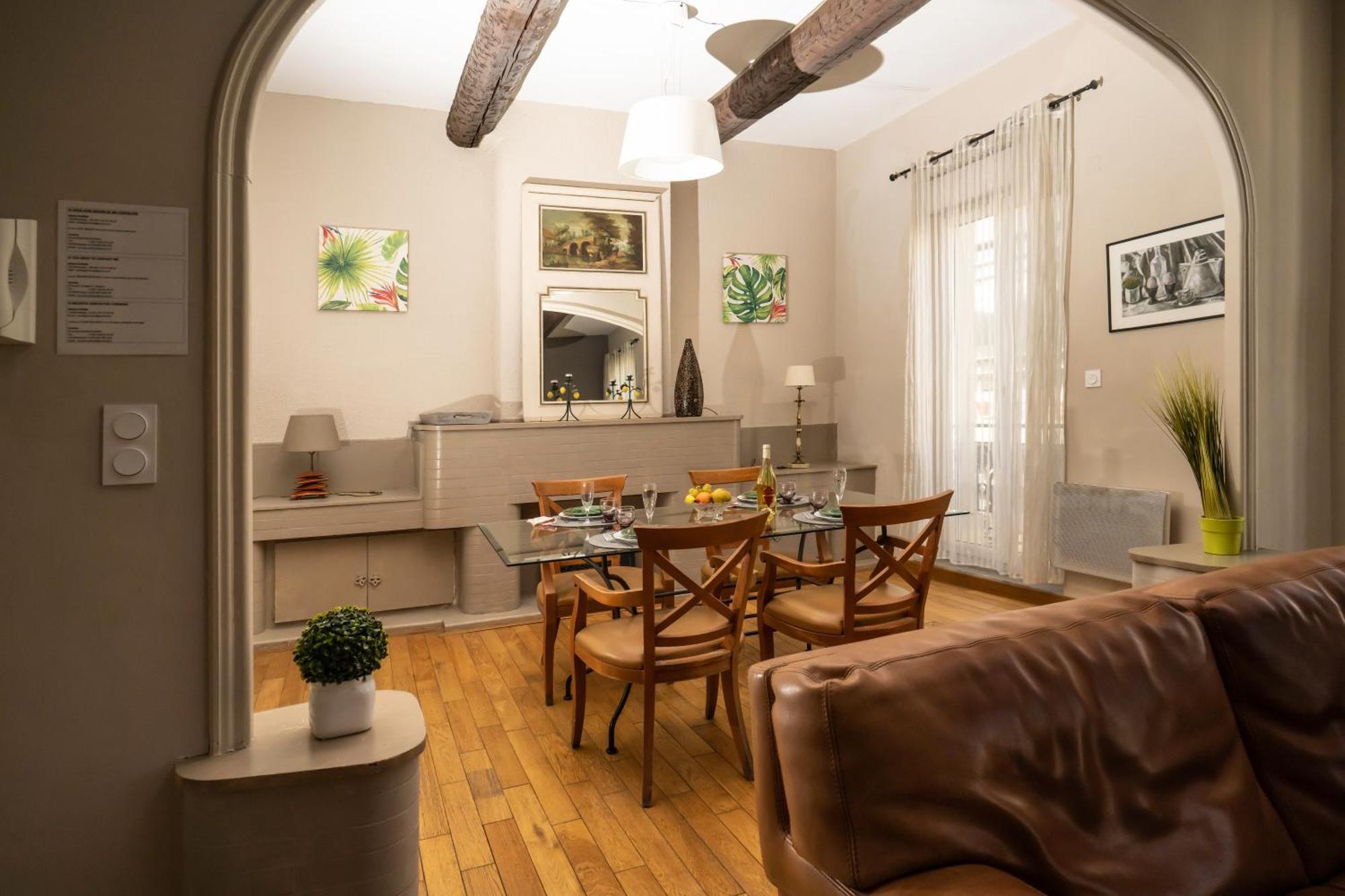 "Air D'Antan"-Meuble De Tourisme 3 Etoiles -Residence "Les Logis De Beziers"-Garage Optionnel-Coeur De Ville-Plages A 16Km ! Экстерьер фото